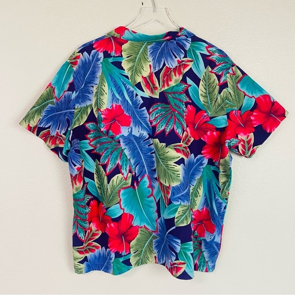 Hilo Hattie The Hawaiian Original Button Up Short Sleeve Shirt Size XL - Picture 2 of 5